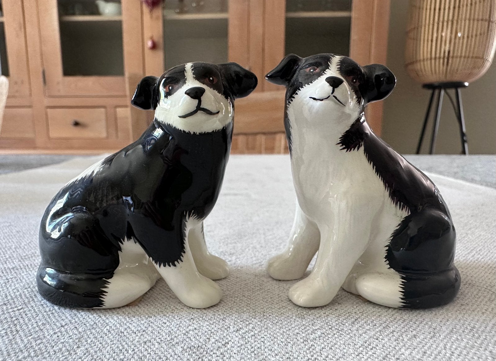 Duo de salières et poivrières Border Collie, Collections, Enlèvement, Comme neuf