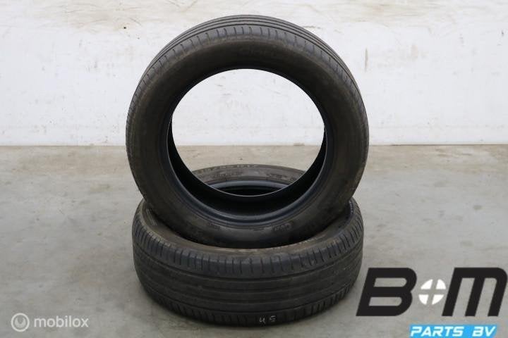 2 x 2155517 94V Pirelli Cinturato P7 met 4.5mm 215 55 17, Auto-onderdelen, Banden en Velgen, 17 inch, Band(en), Zomerbanden, Gebruikt