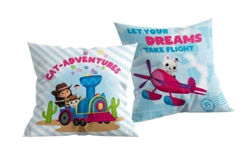 Gabby's Poppenhuis Kussen - Adventures Sierkussen, Kinderen en Baby's, Nieuw, Kleed of Kussen, Ophalen of Verzenden, Inclusief kussen
