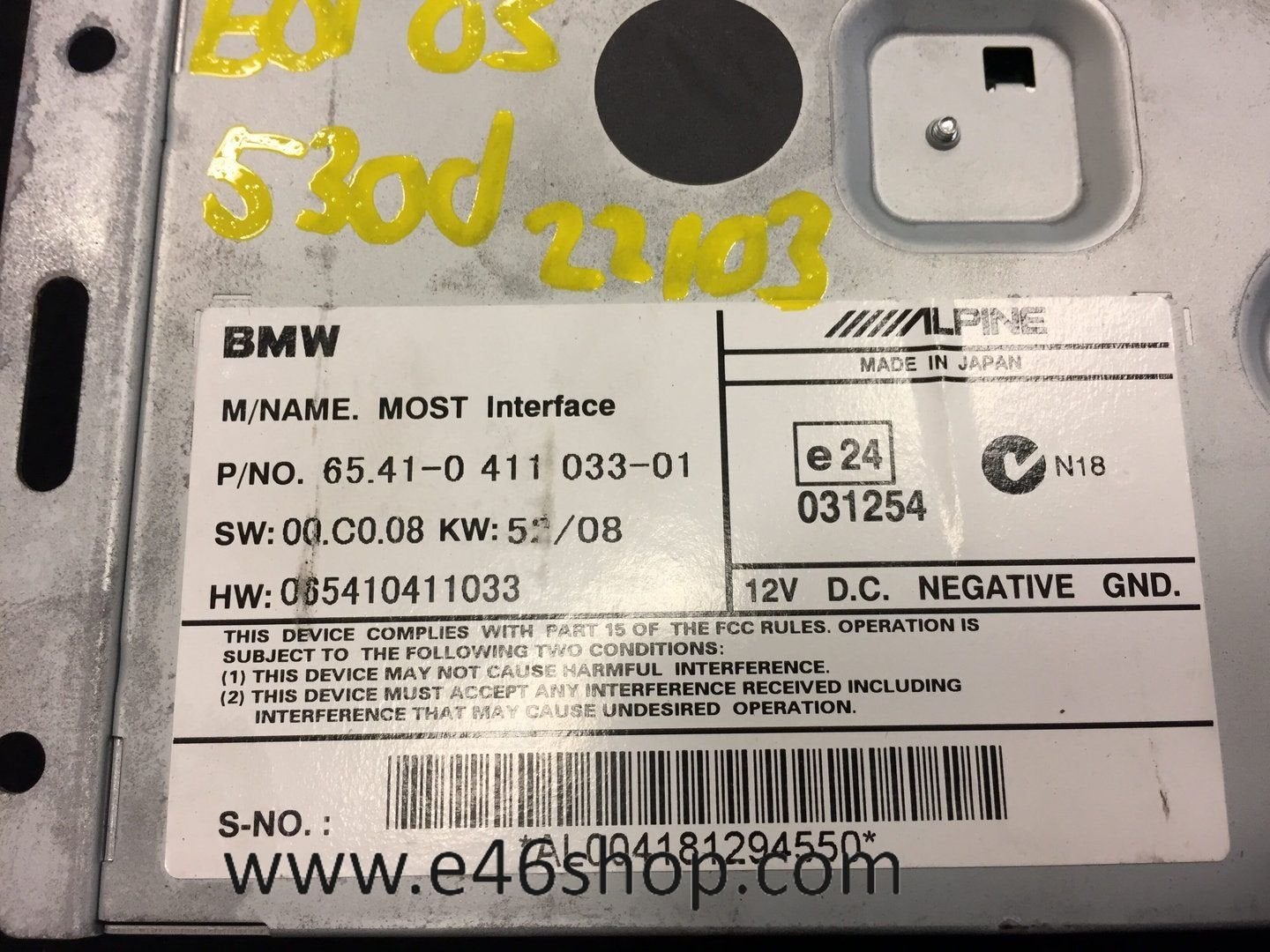 Interface BMW en Mini passend op veel modelen zie fotos !! 0, -, Utilisé, -, -