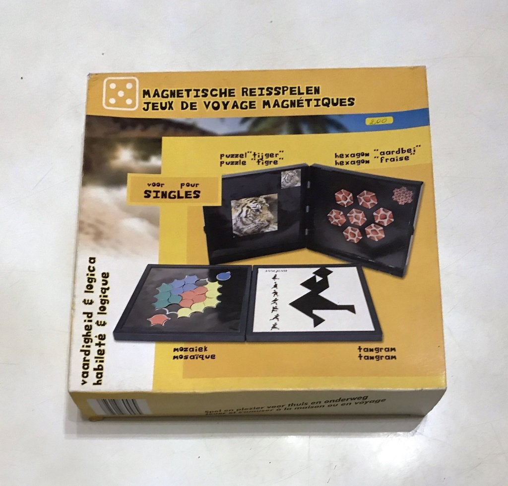 MAGNETISCHE spelen, Ophalen of Verzenden, Zo goed als nieuw