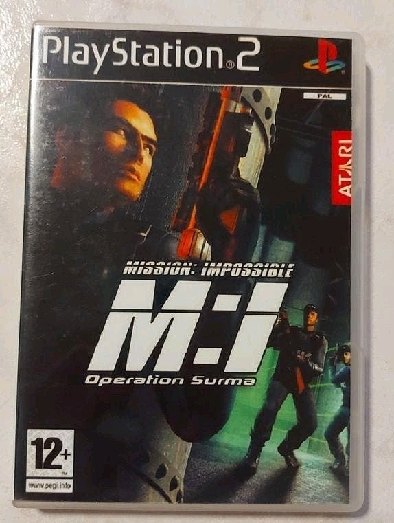 PS2 Playstation MI Mission Impossible Opération Surma Atari, Enlèvement ou Envoi, 1 joueur, À partir de 12 ans, Aventure et Action