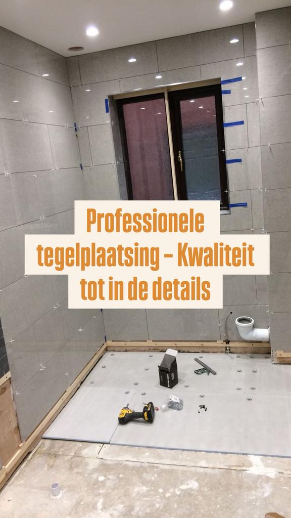 plaatsen van tegels, Ophalen