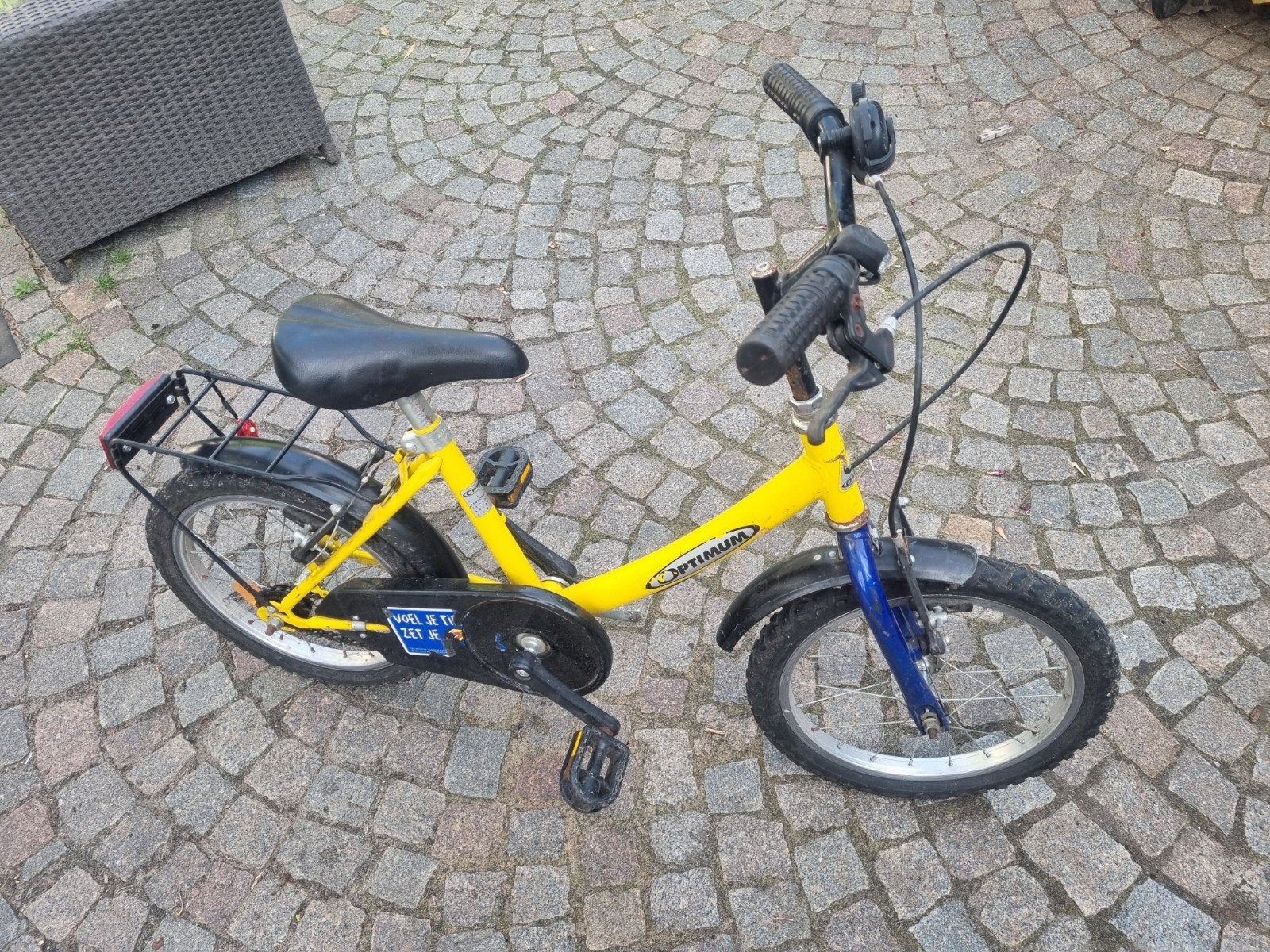 Fietsje 16", Ophalen