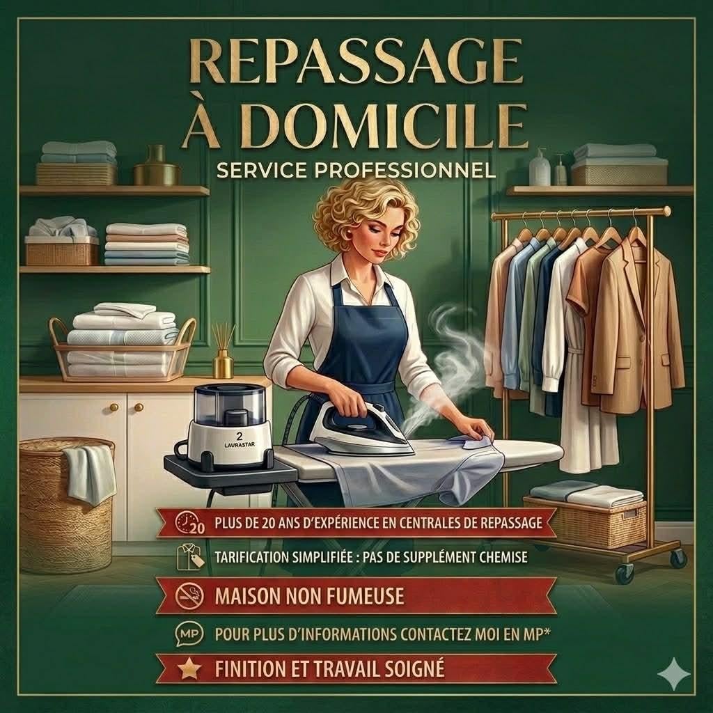 Repassage a domicile