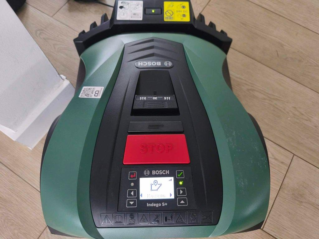 Tondeuse à gazon robotisée Bosch Indego S+ 350 (Nouveau), Jardin & Terrasse, Tondeuses robotisées, Enlèvement, Neuf, Contrôlable via l'application
