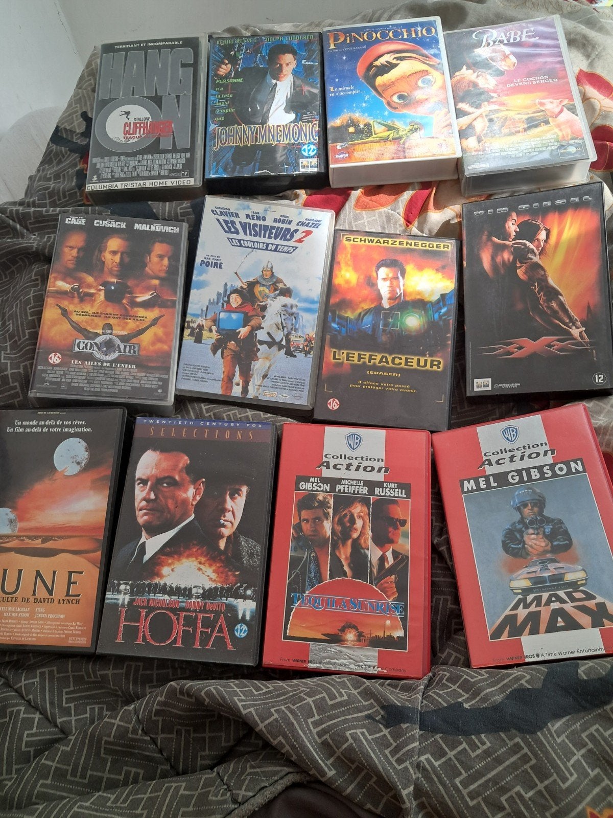 vhs ancien, Ophalen, VHS