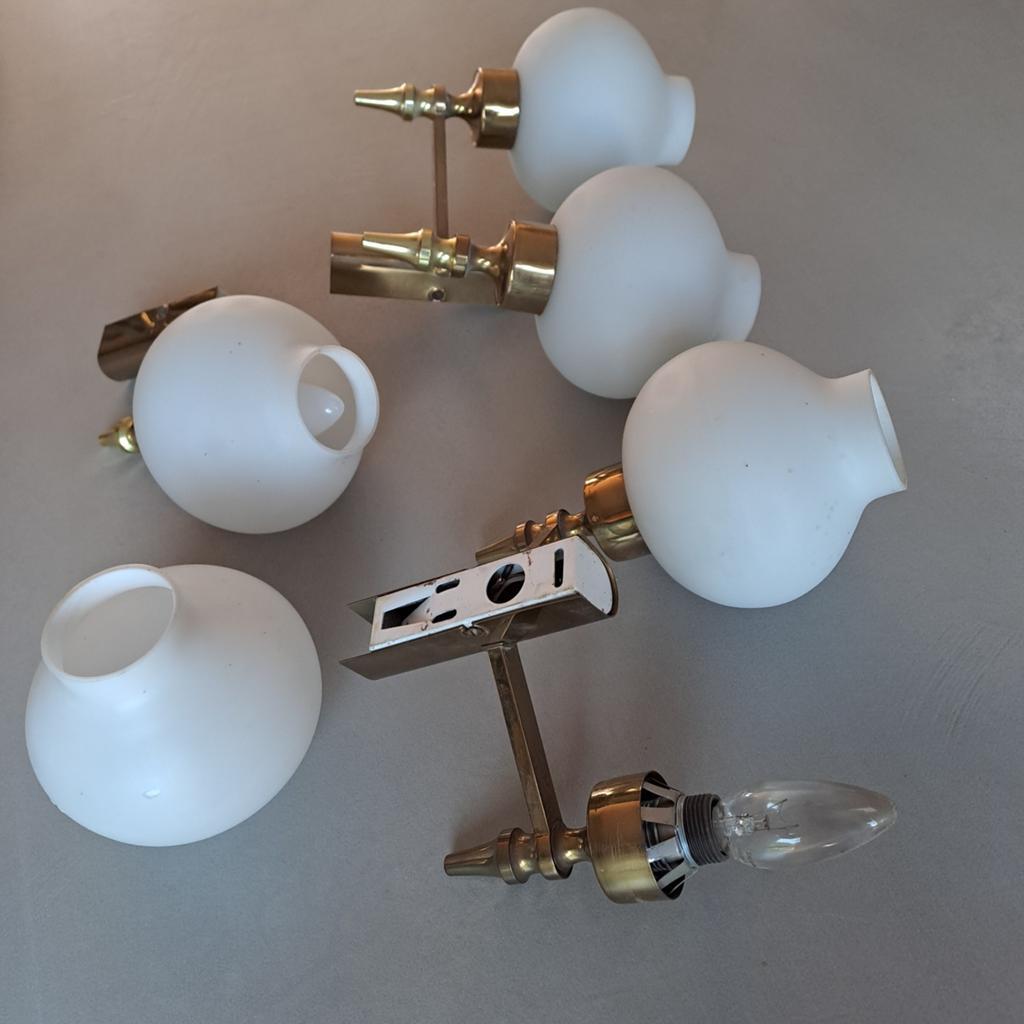 Vintage muurlampen, Huis en Inrichting, Lampen | Wandlampen, Ophalen