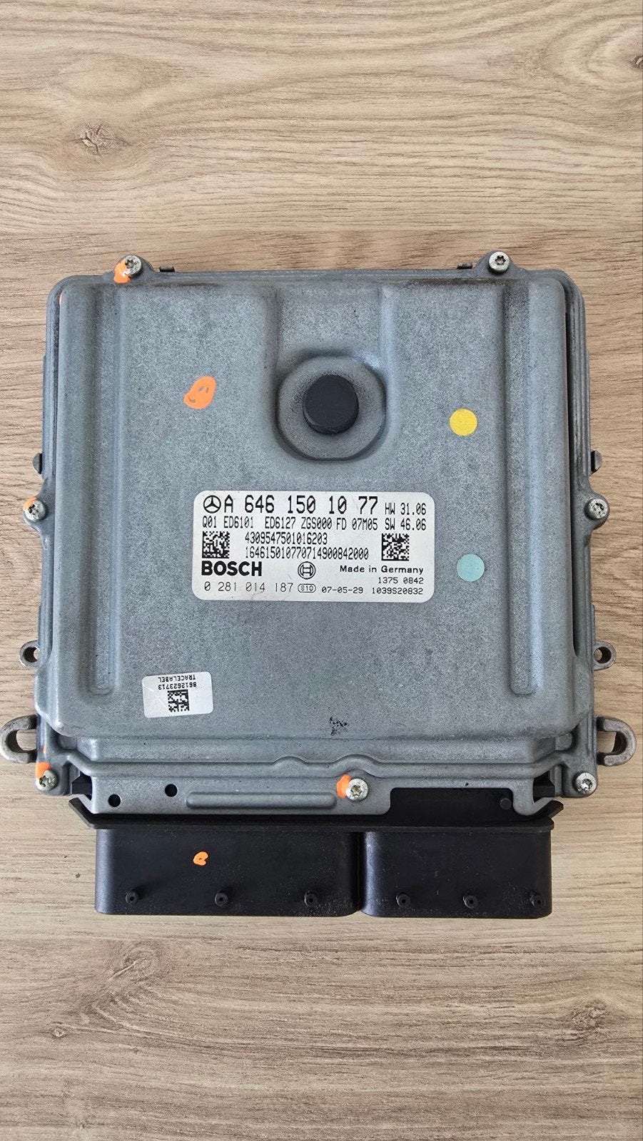 Bosch ECU Motorregelapparaat Mercedes Vito Viano W639 2.2 CD, Auto-onderdelen, Verzenden, Gebruikt, Mercedes-Benz