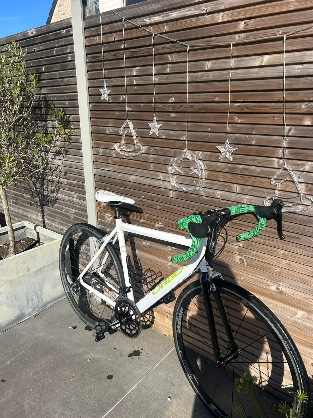 Orbea koersfiets maat 54, carbon voorvork, Gebruikt, Velgrem, Aluminium, Dames