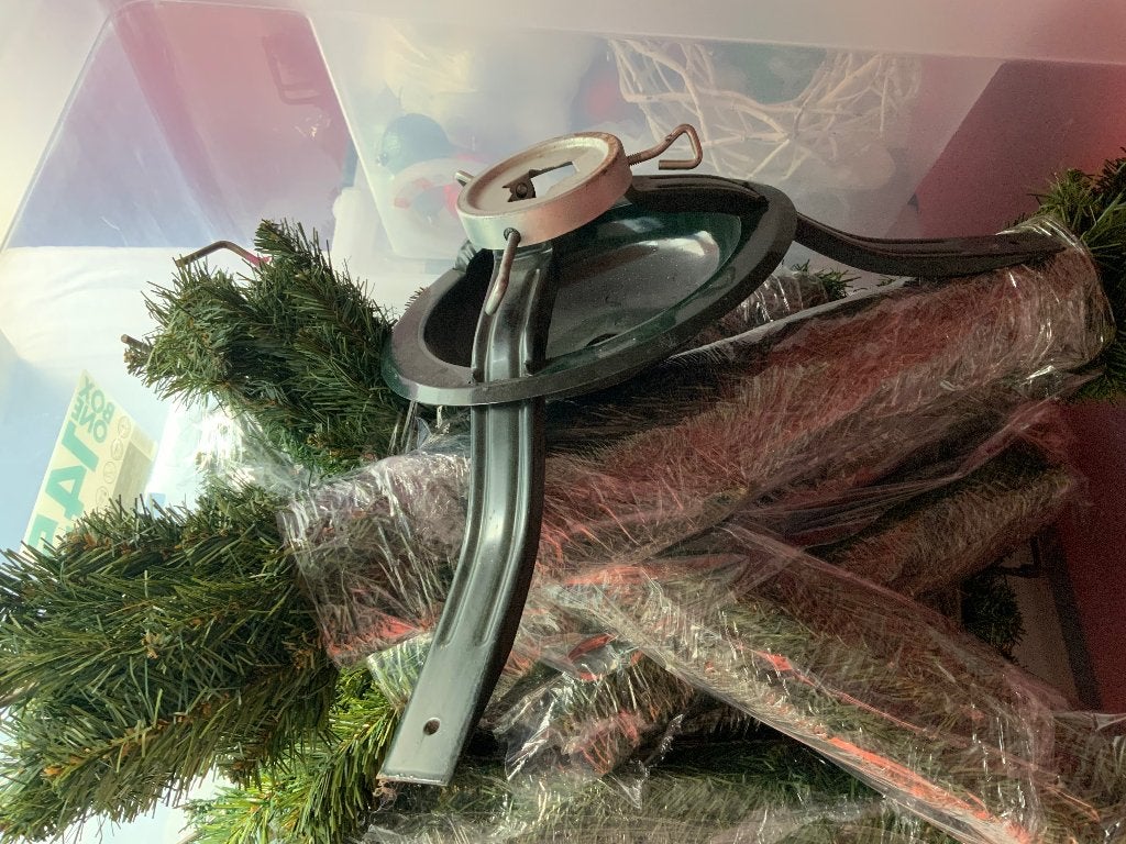 Kerstboom, Ophalen, Zo goed als nieuw