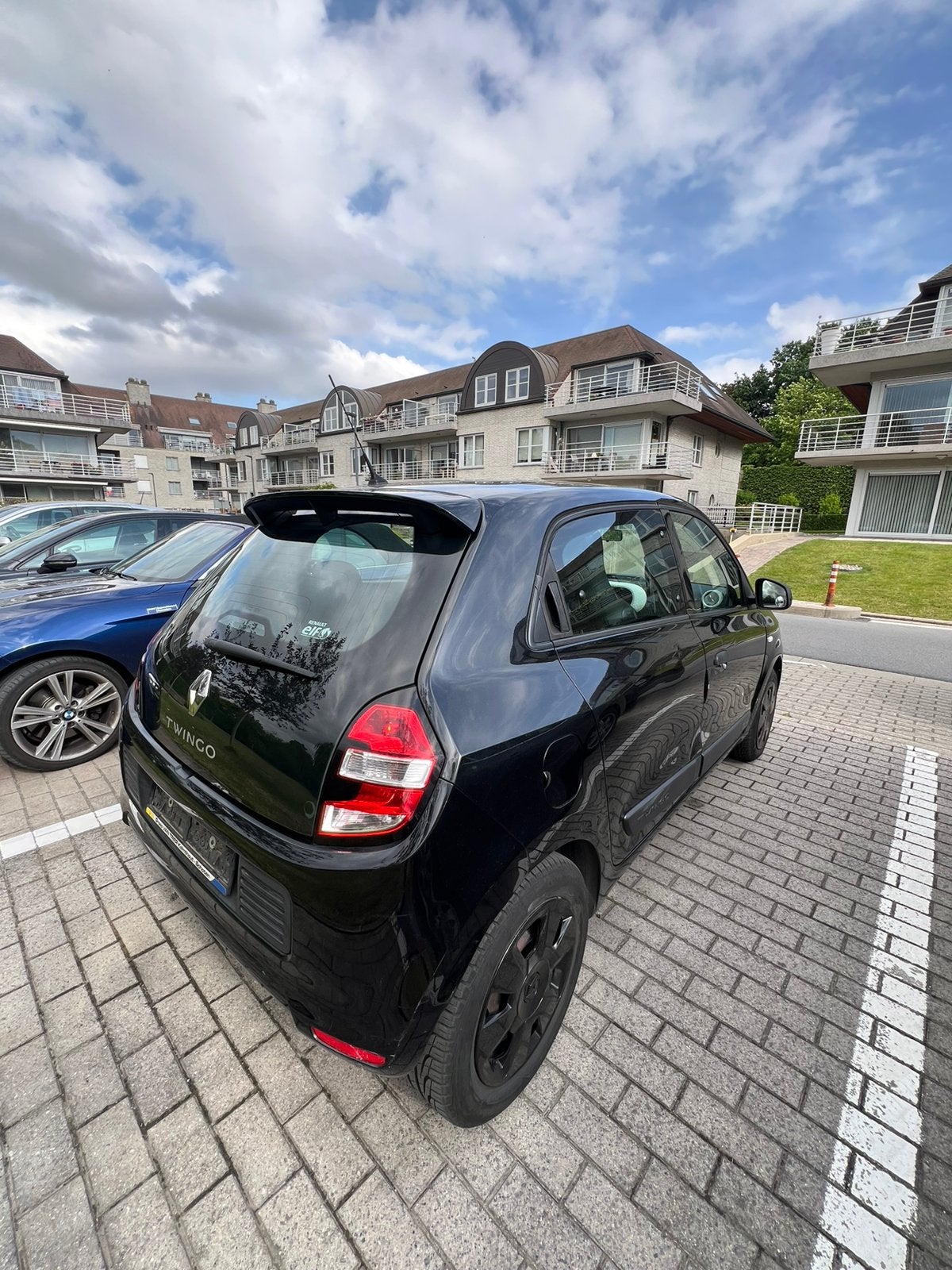8860 Kortrijk, Auto's, Twingo, Zwart, Cruise Control, Bedrijf