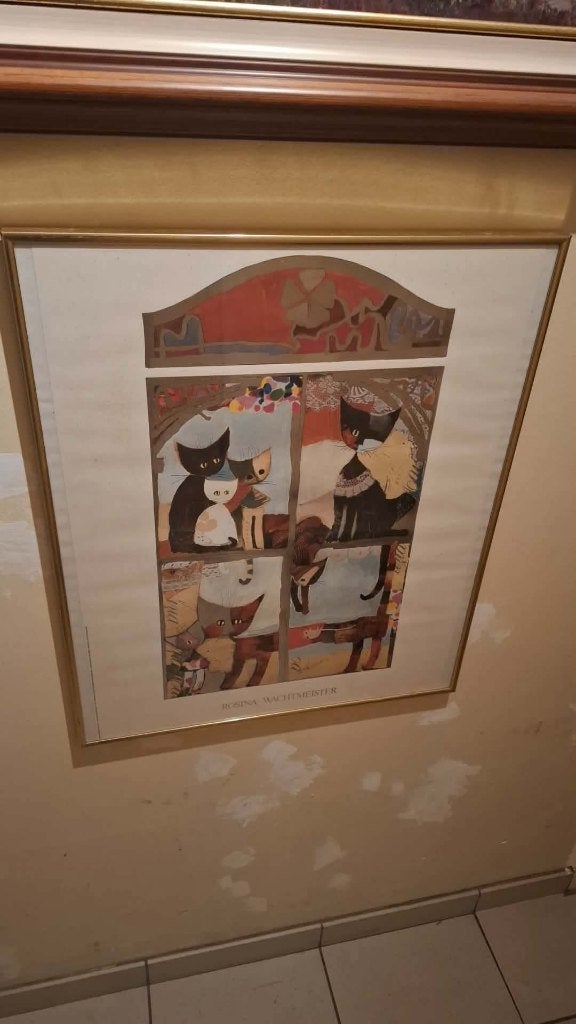 vintage 1989 - rosina wachtmeister, Enlèvement ou Envoi, Comme neuf, Panneau publicitaire