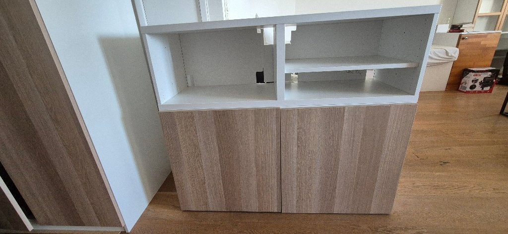 Petit meuble TV Besta, 25 à 50 cm, Moins de 100 cm, 100 à 150 cm, Enlèvement