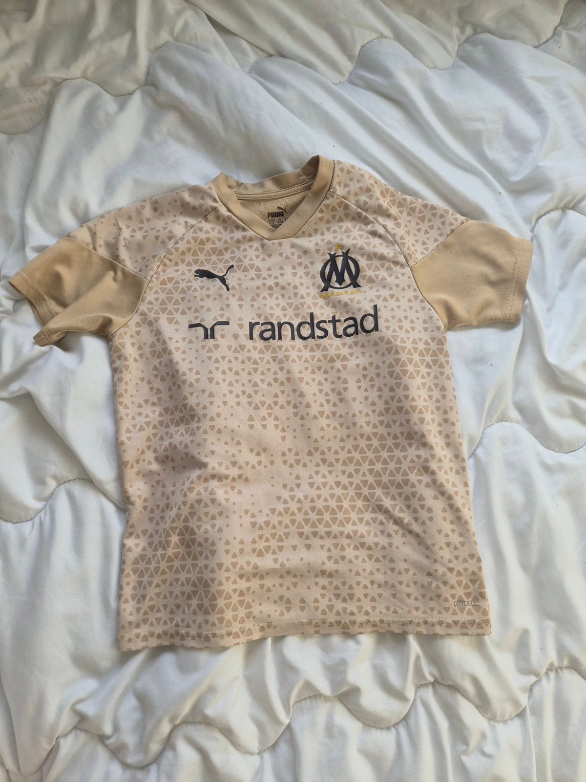 Voetbaltruitje marseille, Sport en Fitness, Ophalen of Verzenden, Zo goed als nieuw, Shirt