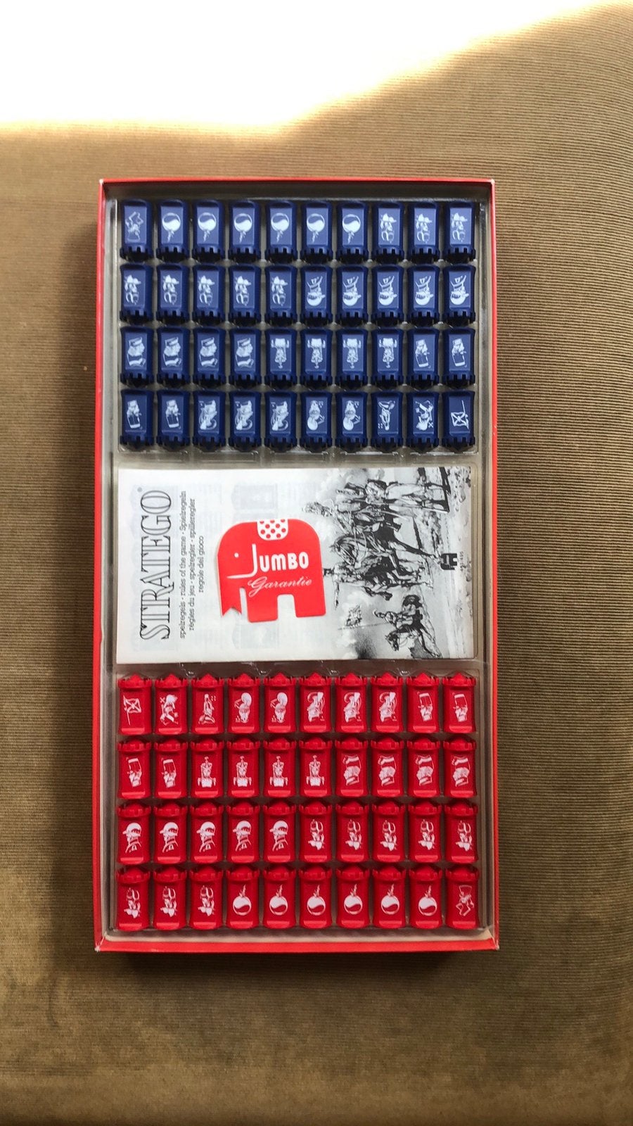 Stratego retro, Een of twee spelers, Ophalen, Gebruikt