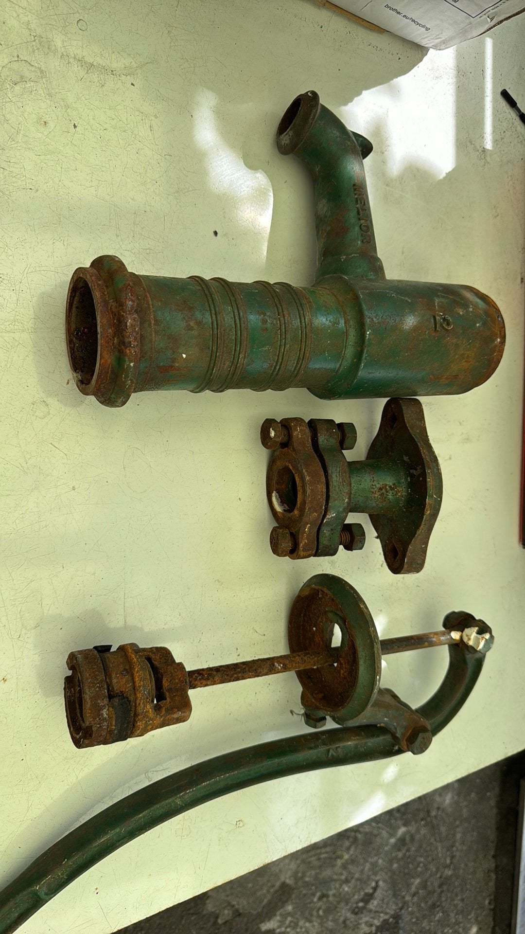 Antieke waterpomp, Ophalen of Verzenden, Zo goed als nieuw