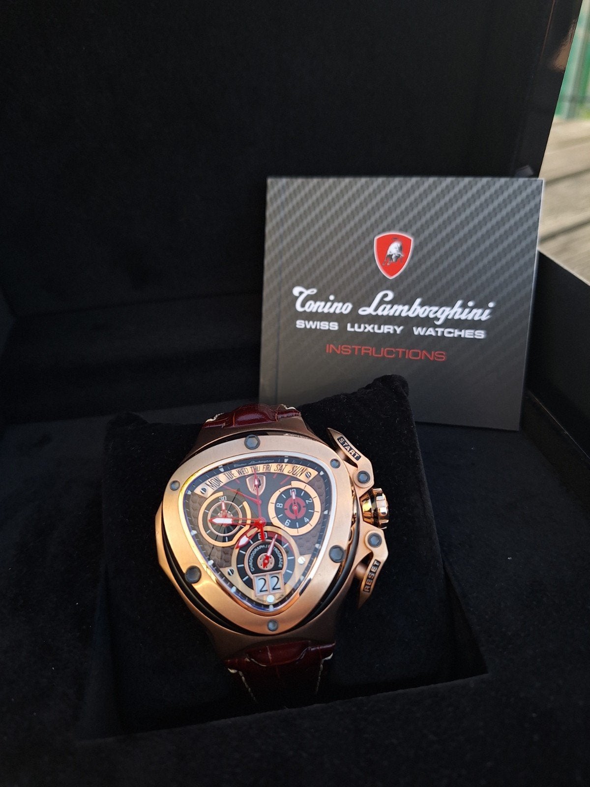 Splinternieuwe Tonino Lamborghini Spyder 3013 herenhorloge!, Enlèvement ou Envoi, Neuf, Montre-bracelet, Autres marques
