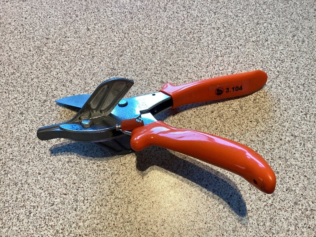 Puntige verstekschaar 3.104 Löwe, Doe-het-zelf en Bouw, Ophalen, Zo goed als nieuw, Snijgereedschap, Overige merken
