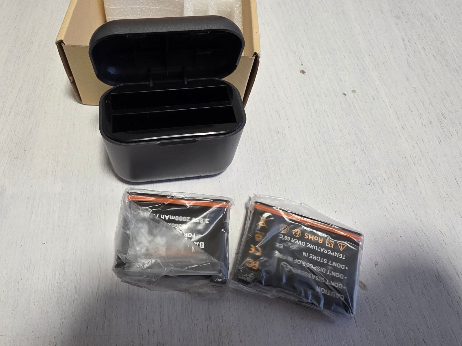 nieuwe Insta360 X3 accuset met dubbele oplader (2x 2000mAh a, Ophalen of Verzenden