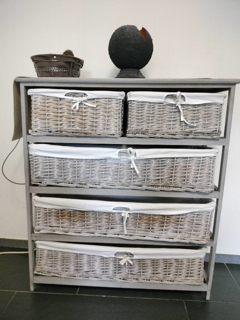 MEUBLE 1 + 1 GRATUIT, Enlèvement, Utilisé, EN OSIER, 75 cm ou plus