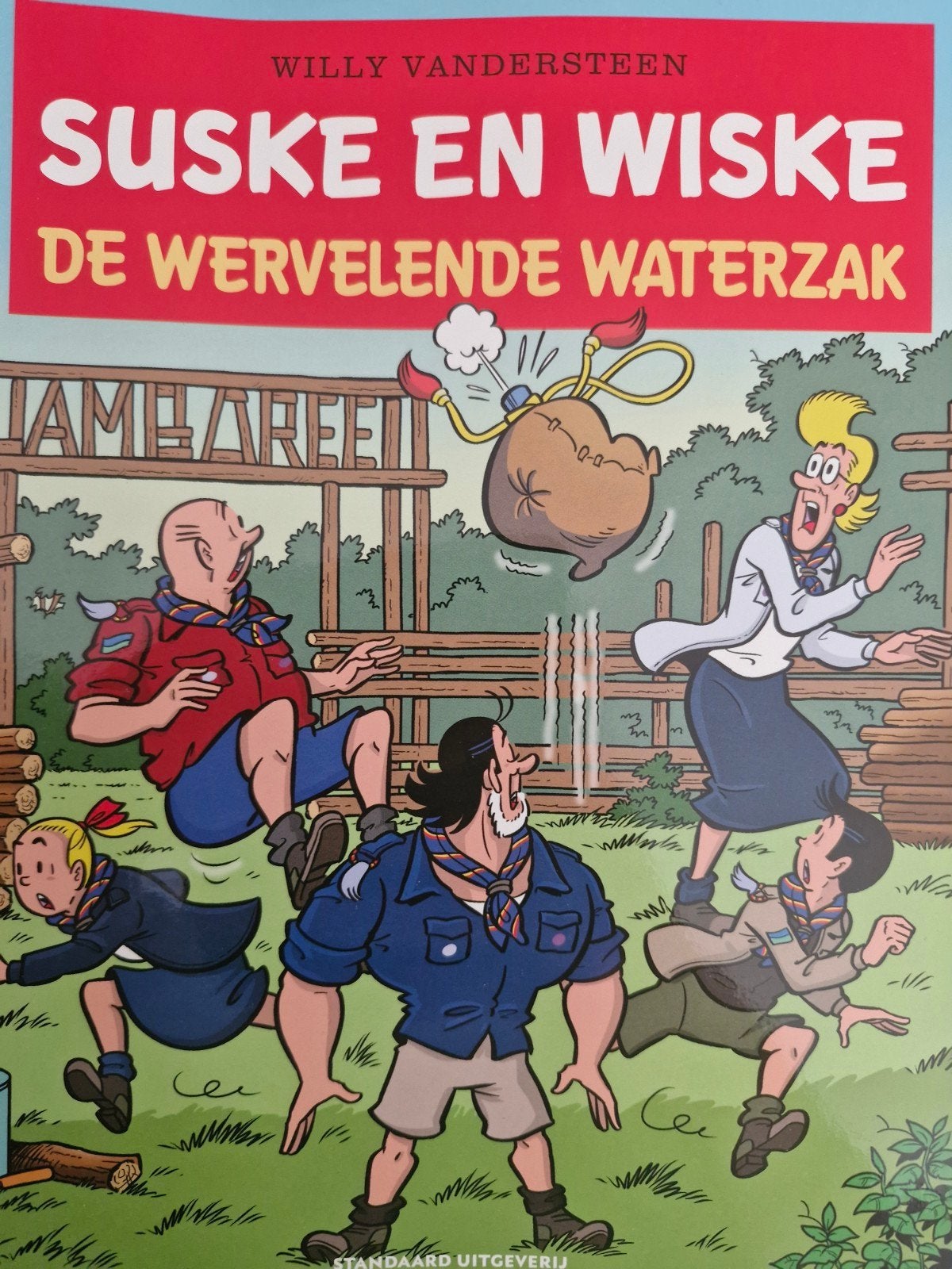 De wervelende waterzak - Suske en wiske Jamboree 2023, Livres, BD, Enlèvement ou Envoi, Comme neuf, Willy vandersteen