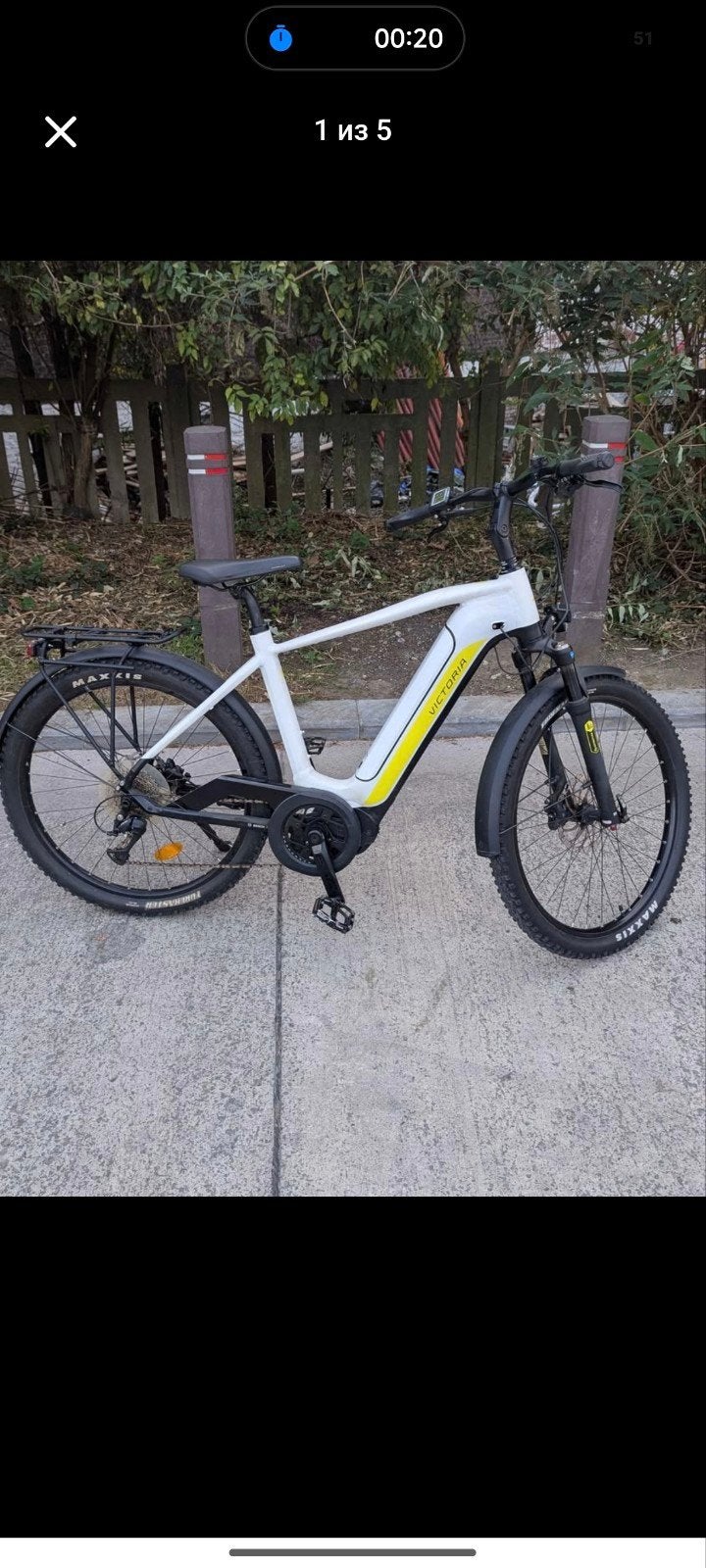 E-bike Victoria, Ophalen
