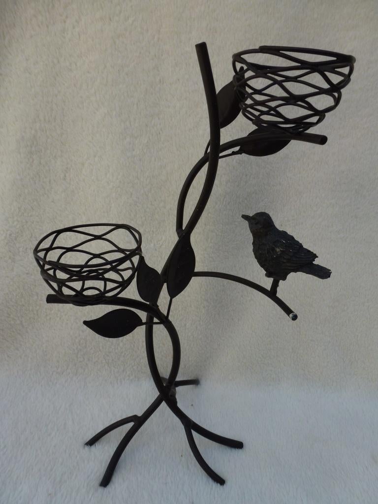 Chandelier  Pâques pour 2 bougies, oiseau, 2 nids, Enlèvement ou Envoi, Neuf