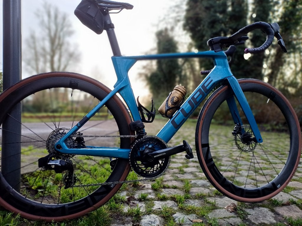 Cube Lighting Aero c68x SLT, Gebruikt, Carbon, Heren, Overige maten