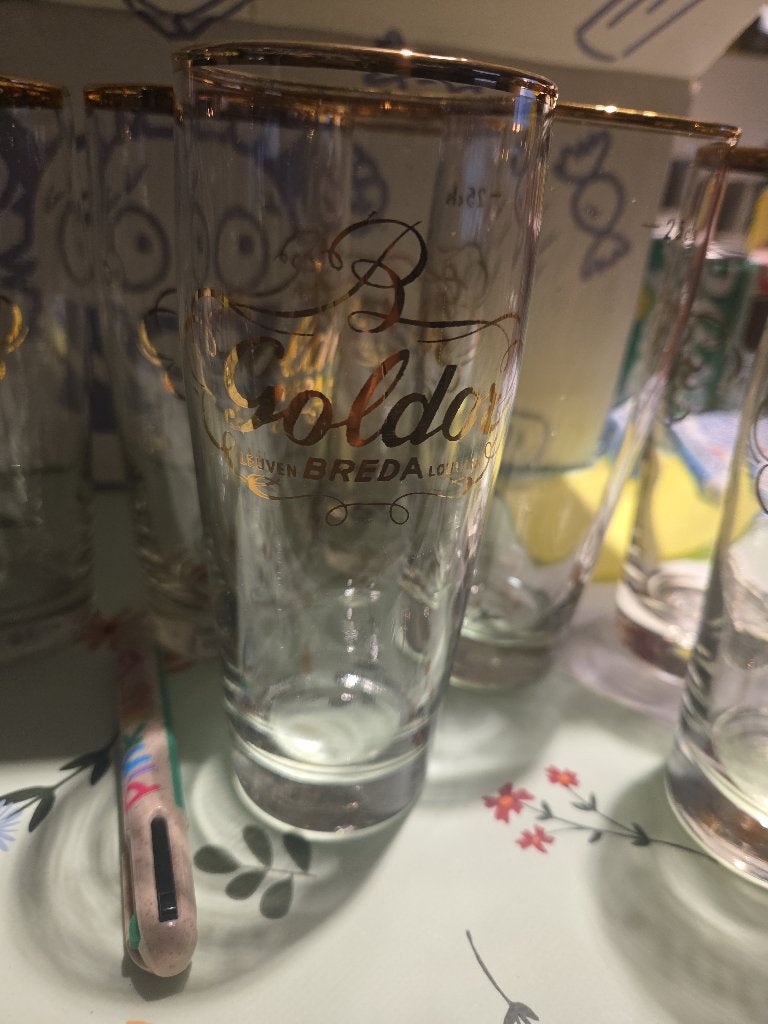 Bier glazen, Ophalen of Verzenden, Zo goed als nieuw, Bierglas