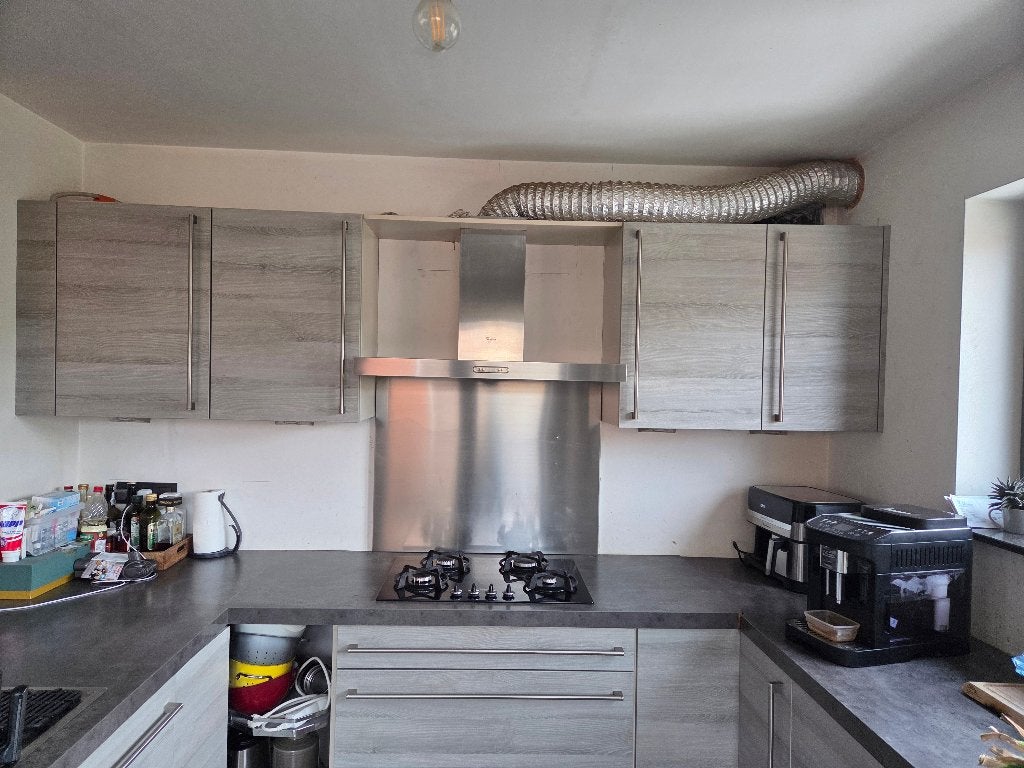 keuken, Maison & Meubles, Cuisine | Cuisines complètes, Utilisé, Cuisine en U, Bois, Enlèvement