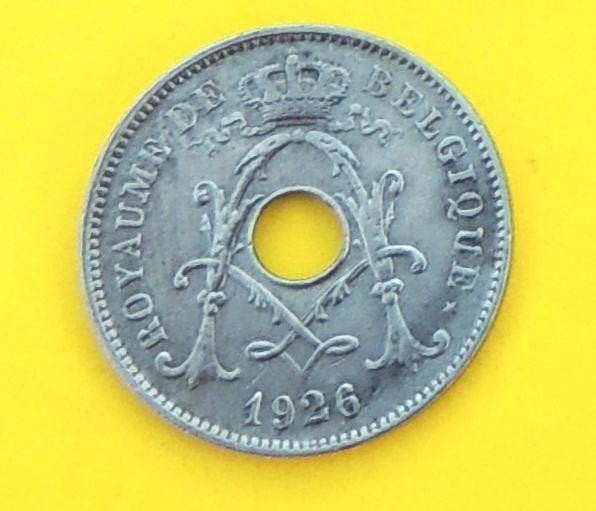 1926 10 centimes FR Albert 1er, Verzenden, Metaal, Losse munt