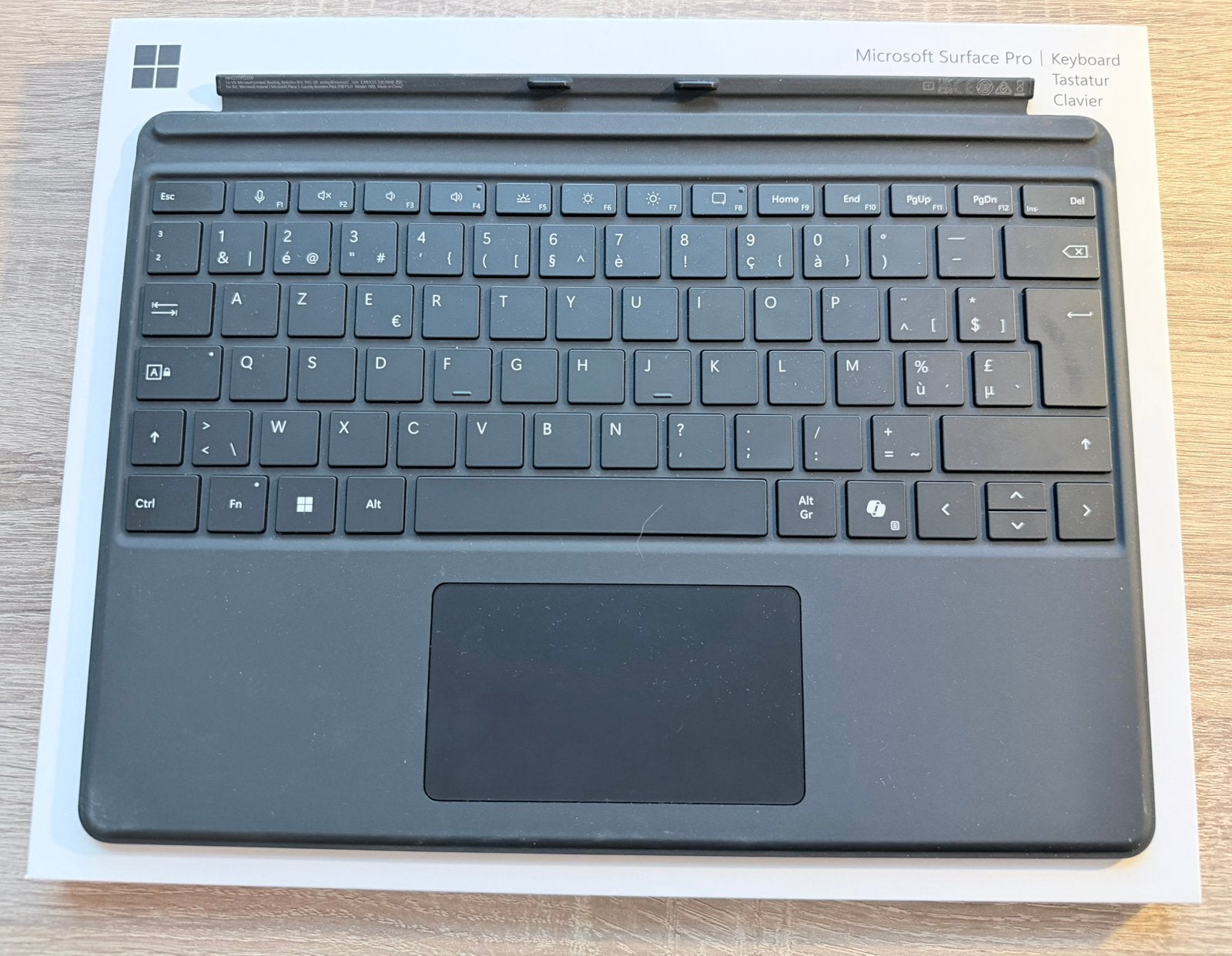 Microsoft Surface Pro Keyboard (AZERTY/BE) zo goed als nieuw, Computers en Software, Tablet-hoezen, Zo goed als nieuw, Bescherming voorkant