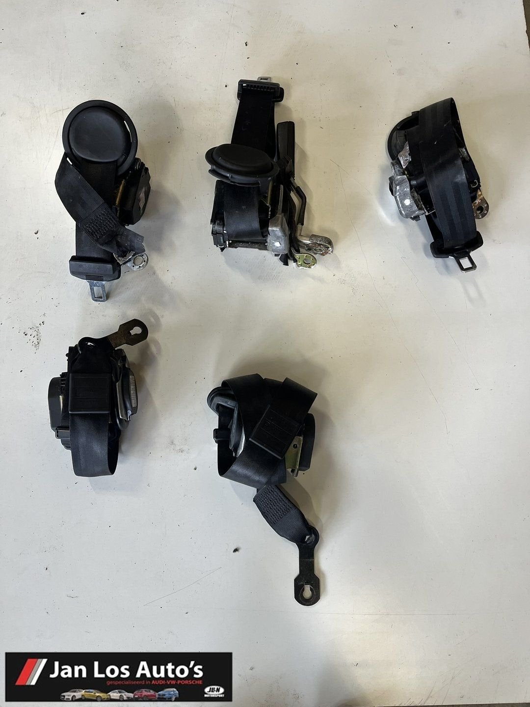 Gordel set 5 Audi A8 D2 4D0857805C 4D0857705AB, Gebruikt, -, -, -