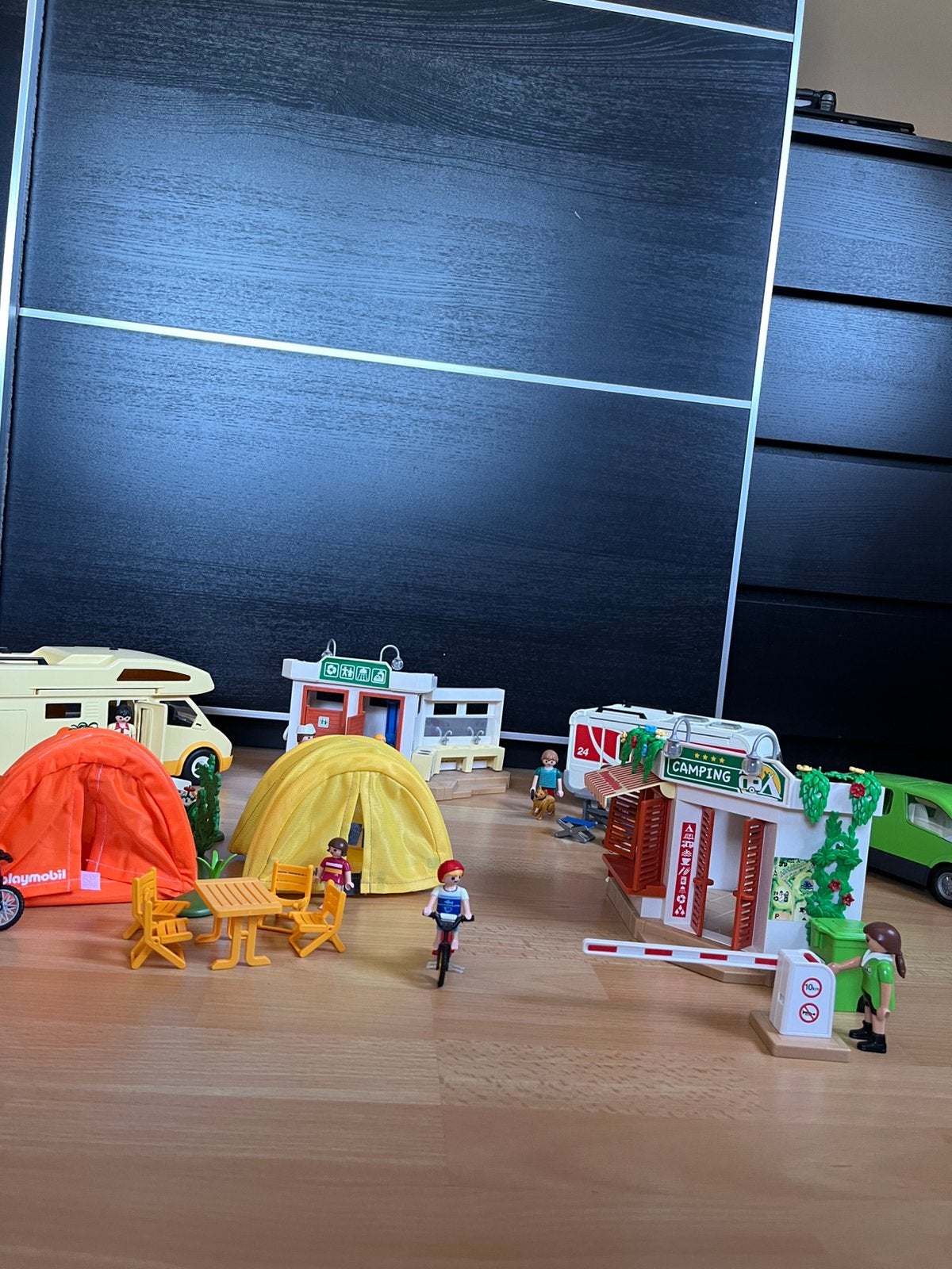 Playmobil camping, Kinderen en Baby's, Speelgoed | Playmobil, Ophalen, Gebruikt
