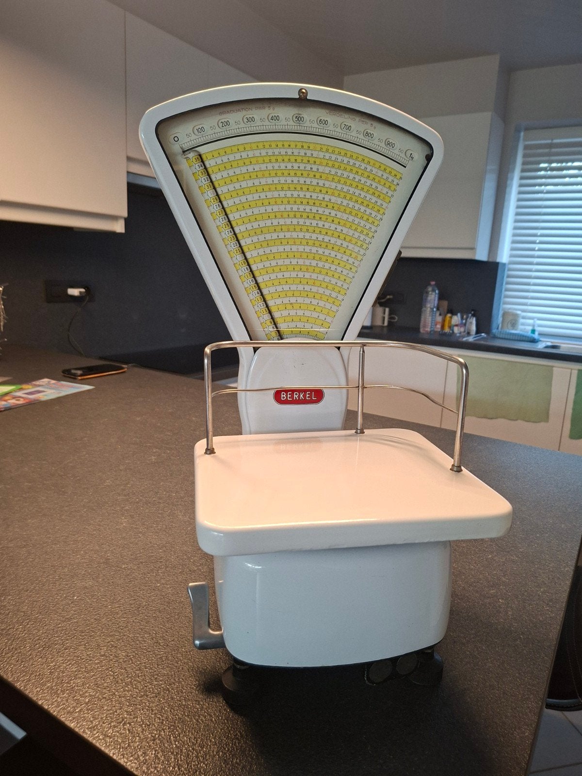 Afgestelde Berkel weegschaal, Ophalen, Minder dan 10 kg, Winkelweegschaal, Zo goed als nieuw