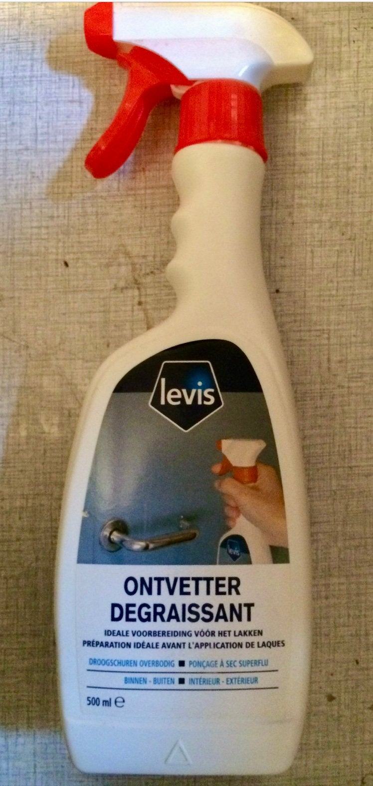 Levis Expert ontvetter & borstelreiniger - 6 stuks - NIEUW, Doe-het-zelf en Bouw, Ophalen of Verzenden, Nieuw, Verf