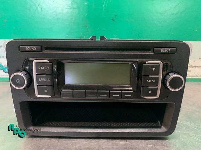 Radio CD Speler van een Volkswagen Polo (Polo 09-), Gebruikt, -, Volkswagen, -