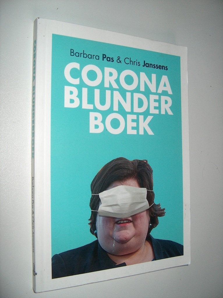 Corona blunderboek - Barbara Pas & Chris Janssens, 20e eeuw of later, Barbara Pas - Chris Janssens, Ophalen of Verzenden, Zo goed als nieuw