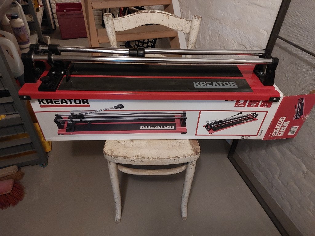Kreator tegelsnijder 60 cm, Ophalen, Zo goed als nieuw, 40 tot 60 cm