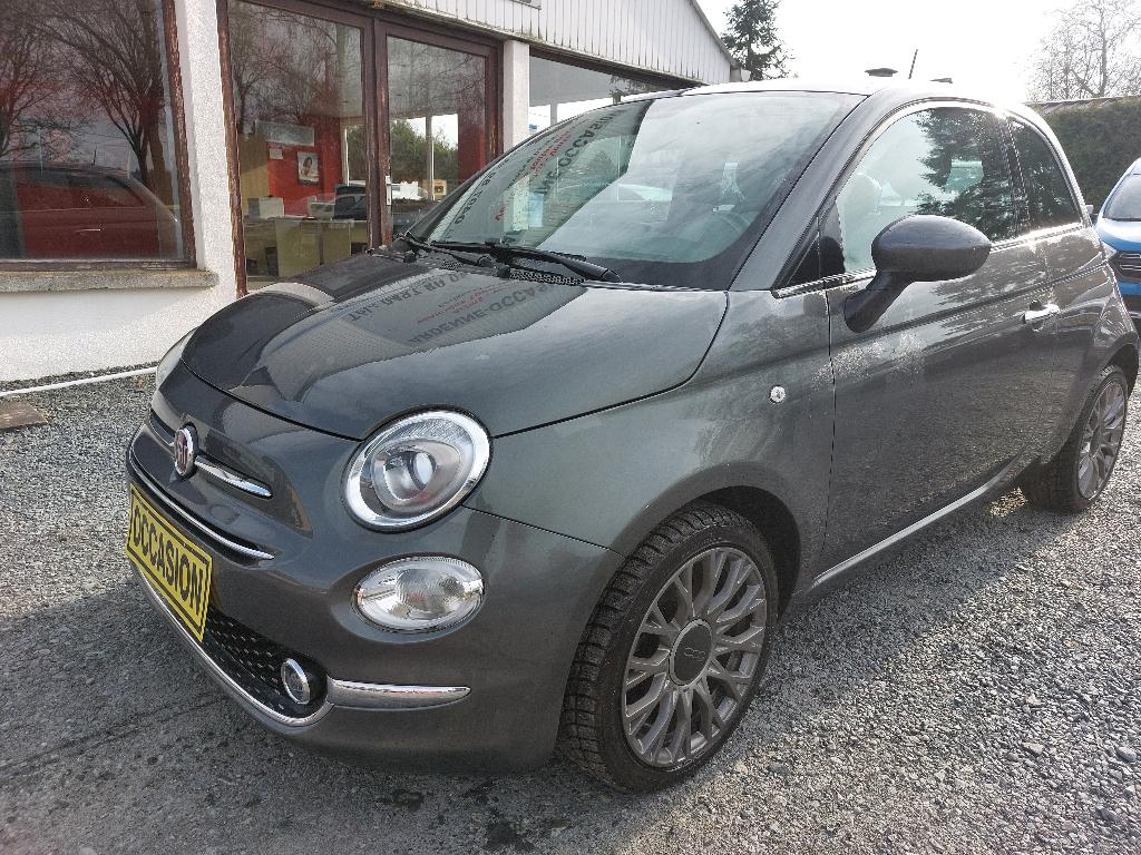 Fiat 500 1.2i, Autos, Fiat, Argent ou Gris, Achat, Euro 6, Entreprise