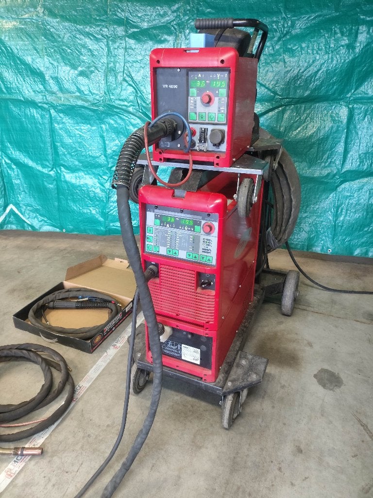 Fronius Halfautomaat Transpuls Synergic 3200 in perfecte sta, Doe-het-zelf en Bouw, Ophalen, Zo goed als nieuw, Inverter