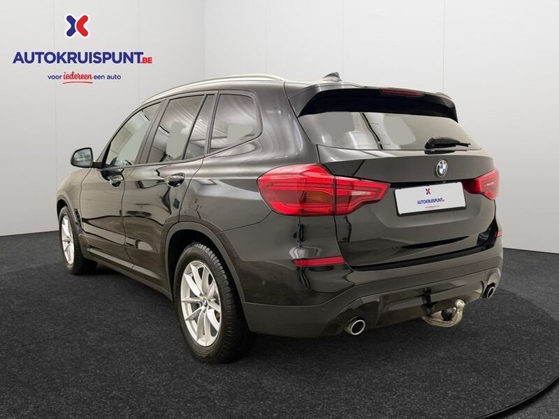 BMW X3 2.0 D, Auto's, BMW, 4 cilinders, 136 pk, Zwart, Leder