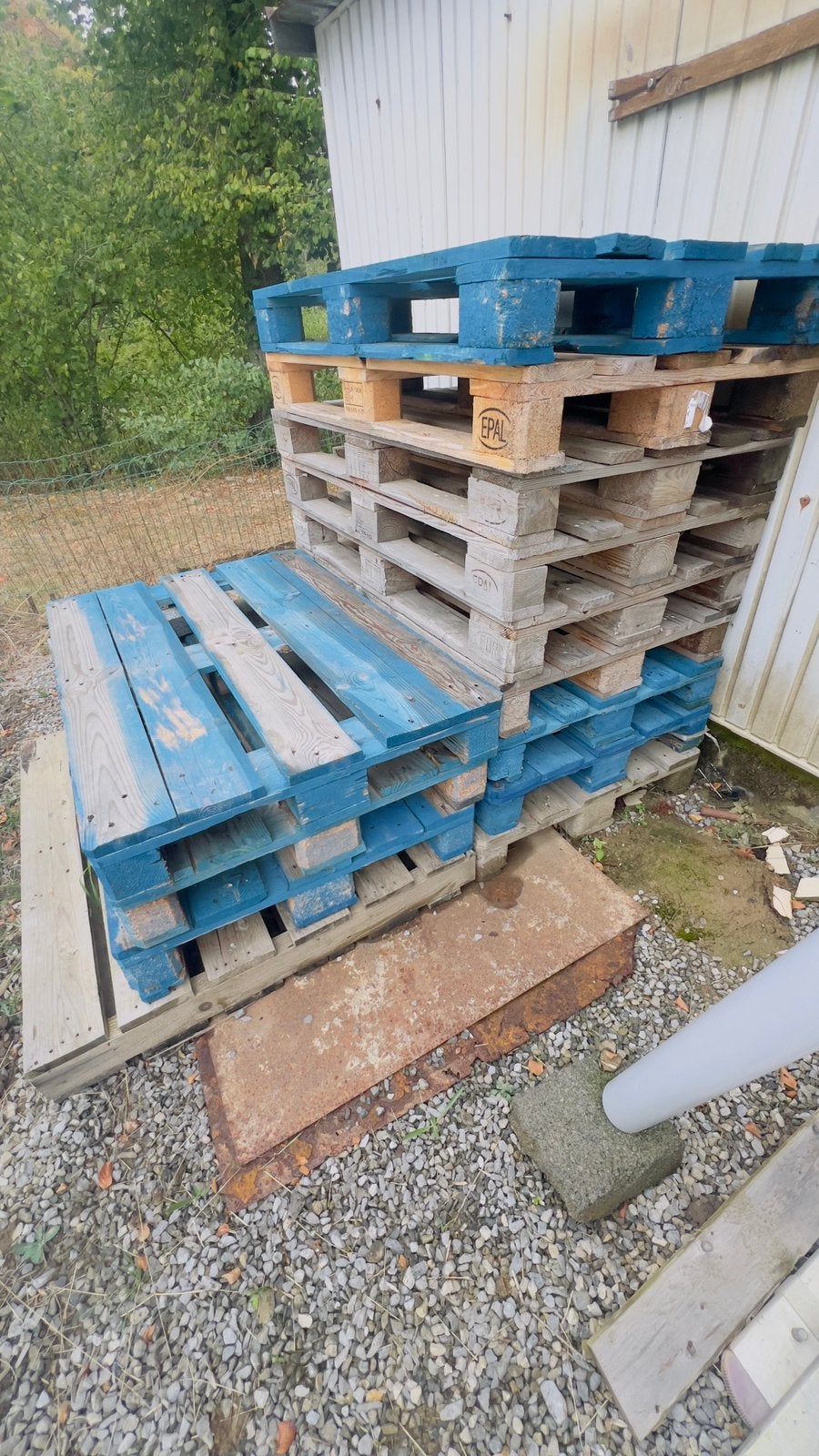 Palettes 5 €, Bricolage & Construction, Bois & Planches, Enlèvement, Utilisé, Palette