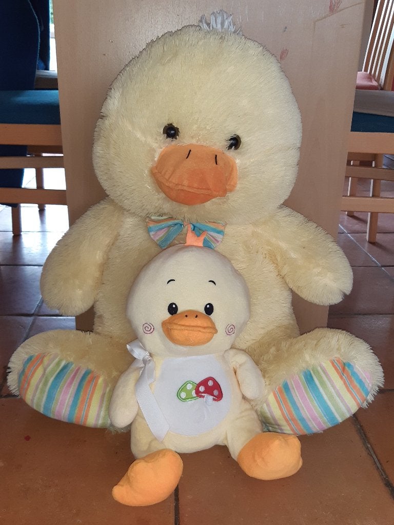 Gele eenden, Kinderen en Baby's, Geel, Ophalen of Verzenden, Zo goed als nieuw, Middelgroot (20 tot 80 cm)
