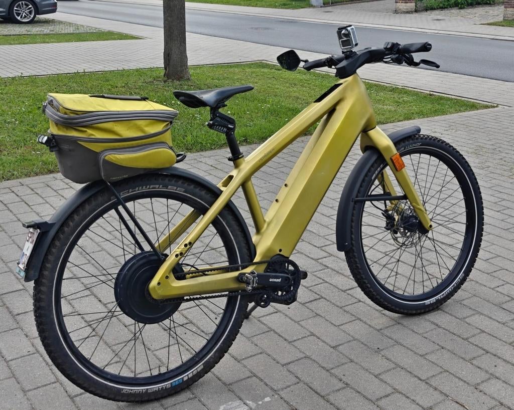 Speedpedelec Strömer ST7 speciale edition gold. 
Inclusief f, Vélos & Vélomoteurs, Vélos électriques, Enlèvement