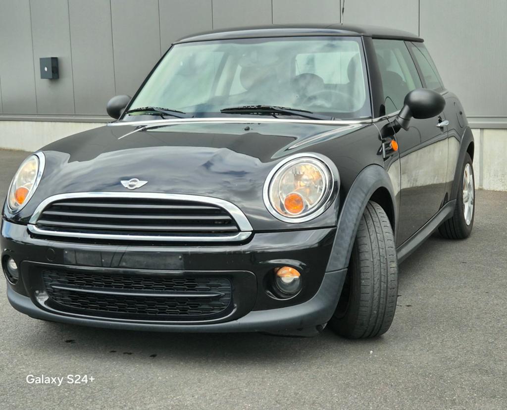 Mini Cooper One D 1.6 Diesel euro 5, Euro 5, Stof, Zwart, 4 cilinders