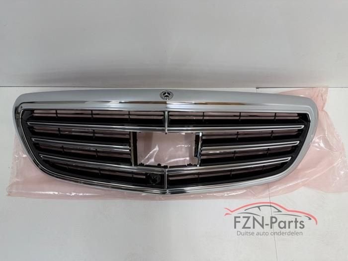 Mercedes-Benz E-Klasse W213 Grille Chrome hoogglans zwart, Ophalen of Verzenden, Gebruikt