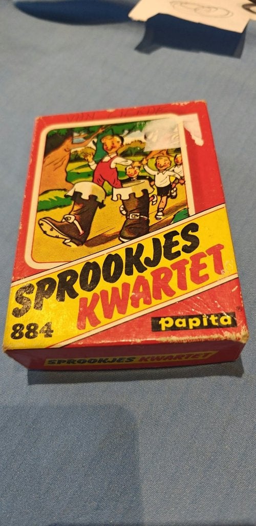 kwartet sprookjes Papita Nederland 1965 vintage, Verzamelen, Ophalen of Verzenden, Gebruikt, Kwartet(ten)