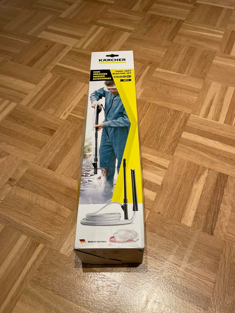 Karcher nat zandstraalset nieuw in verpakking, Ophalen of Verzenden, Zo goed als nieuw